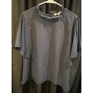 NWOT Ro & De White Blouse Black Lining size S - eBay NWOT Ro & De White Blouse Black Lining size S - eBay
